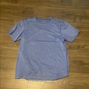 Men's Eddie Bauer Blue Short Sleeve T-Shirt, Size Medium